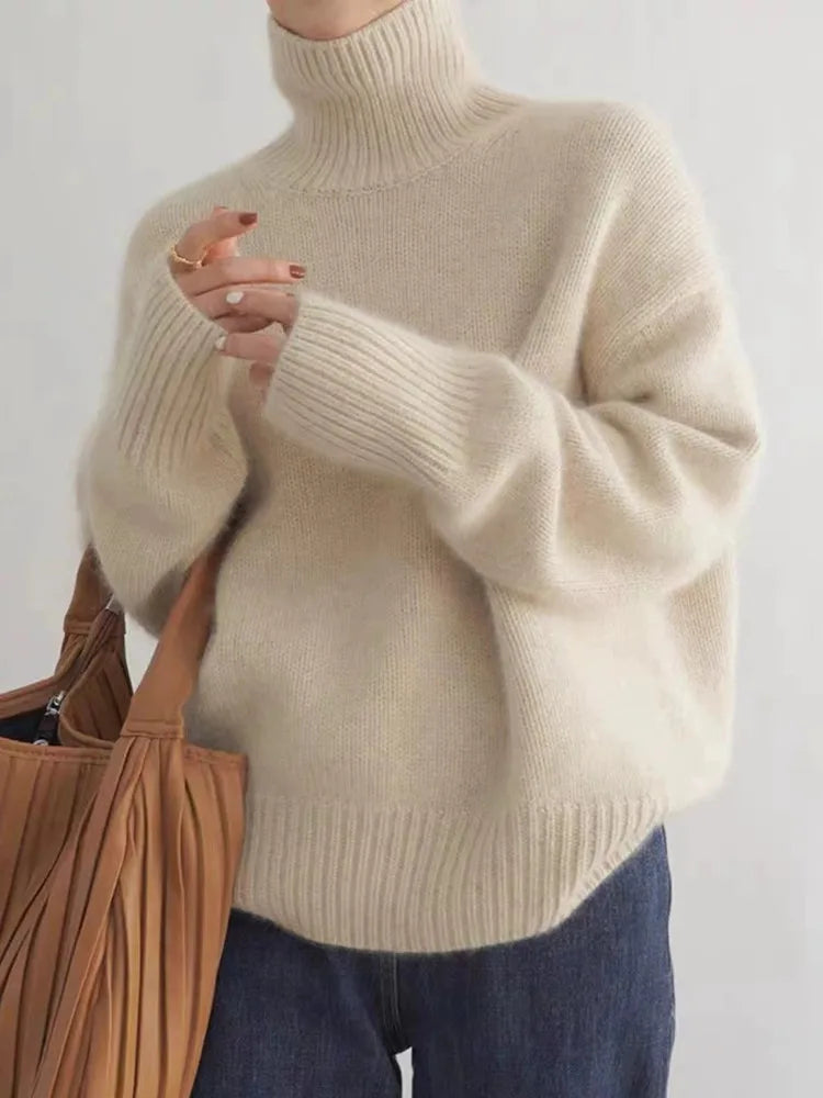 Isabel - Camisola de Inverno em Lã feminino