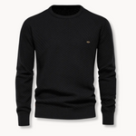 Miguel - Pullover Gola Redonda Canelado masculino