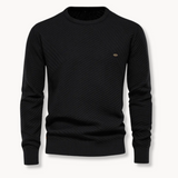 Miguel - Pullover Gola Redonda Canelado masculino