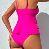 Tankini Ondina Modelador – Maiô com Babados