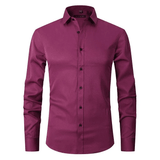 Camisa de Vestir - Corte Slim Seguro masculino