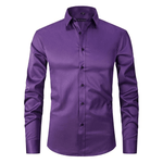Camisa de Vestir - Corte Slim Seguro masculino