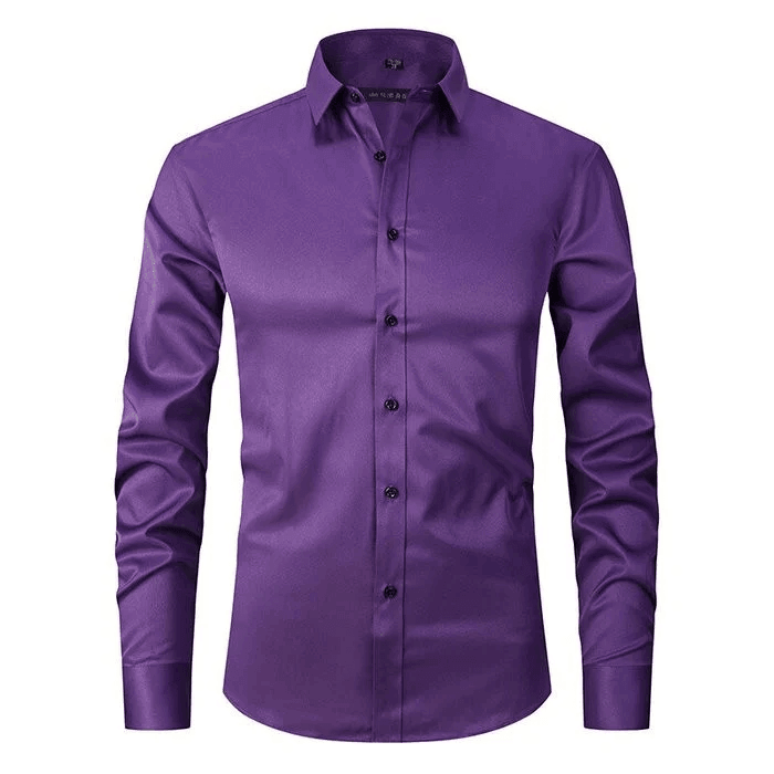 Camisa de Vestir - Corte Slim Seguro masculino