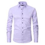 Camisa de Vestir - Corte Slim Seguro masculino