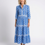 Vestido Lorena Midi Corrente Elegante