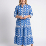 Vestido Lorena Midi Corrente Elegante