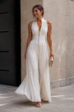 Bianca – Macacão Plissado Elegante