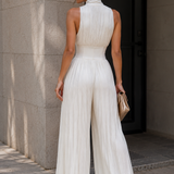 Bianca – Macacão Plissado Elegante
