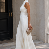 Bianca – Macacão Plissado Elegante