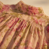 Matilde | Vestido Maxi Floral de Gola Alta