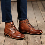 Botas Ponta Redonda Retro masculino