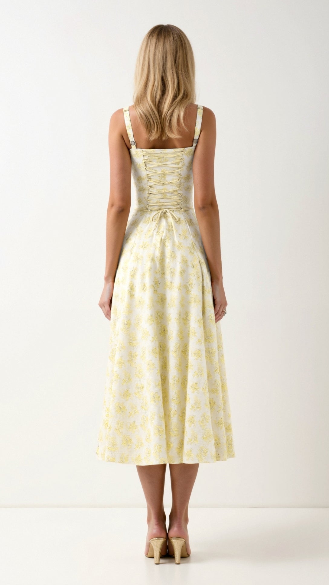 Vestido Midi Elegante feminino