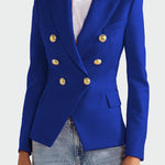 Blazer em linha clássica feminino