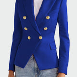 Blazer em linha clássica feminino