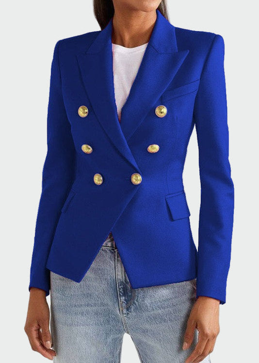 Blazer em linha clássica feminino