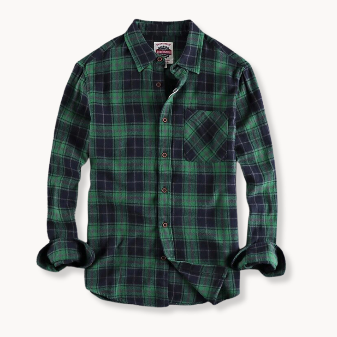 Camisa de Flanela - Mistura Escovada masculino