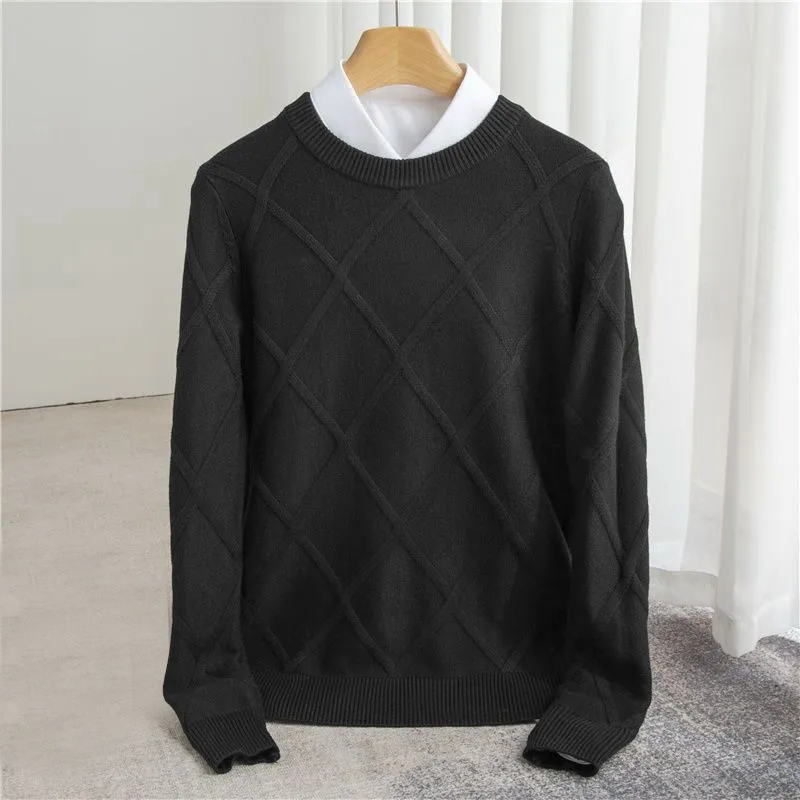 Francisco - Pullover de caxemira masculino