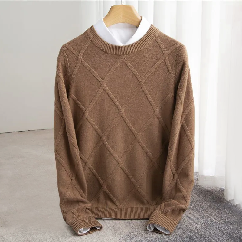 Francisco - Pullover de caxemira masculino