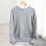 Francisco - Pullover de caxemira masculino