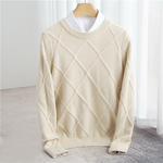Francisco - Pullover de caxemira masculino