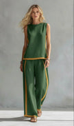 Yasmin | Conjunto bicolor de linhas modernas