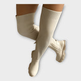 Botas Modernas com Design Minimalista feminino