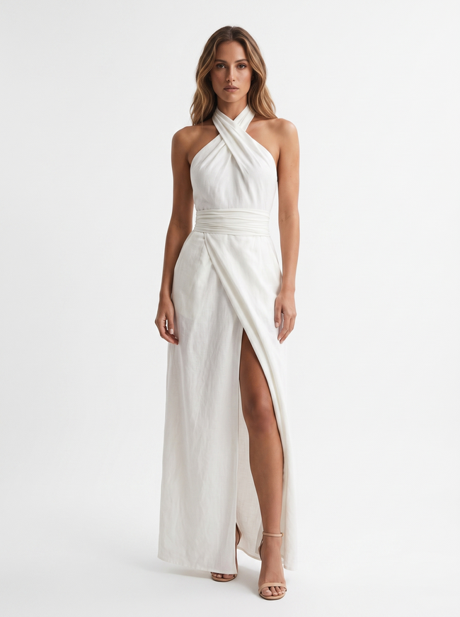 Malena | Vestido longo elegante