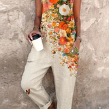 Estelle | Macacão estampado elegante e descontraído