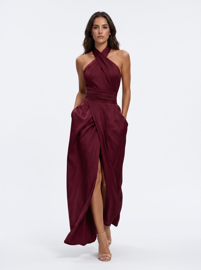 Malena | Vestido longo elegante