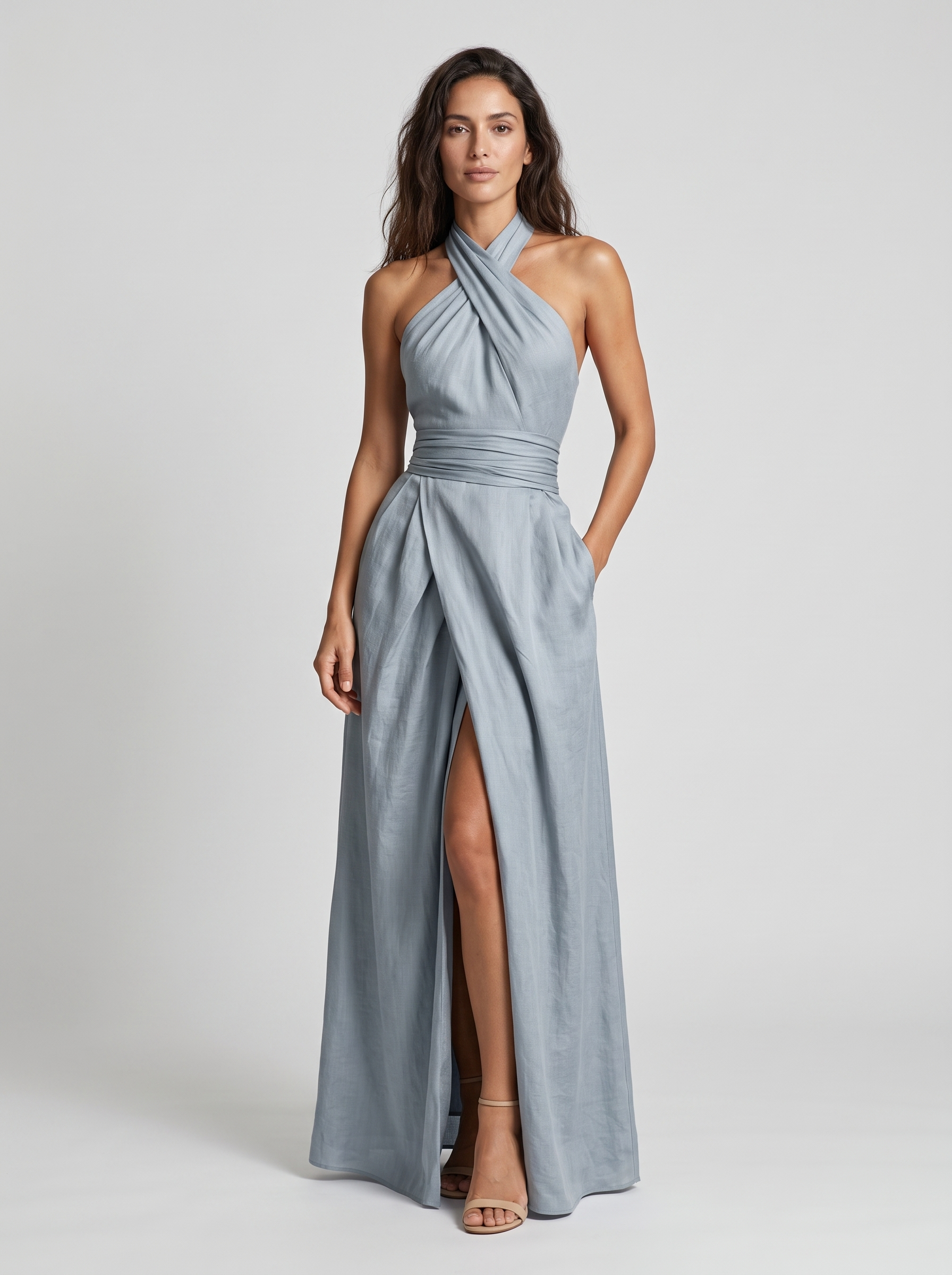 Malena | Vestido longo elegante