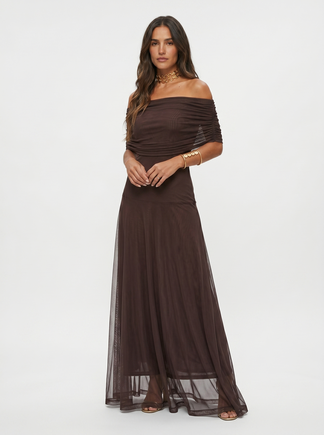 Carla | Vestido maxi elegante e simples