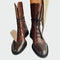 Botas de couro ortopédicas feminino