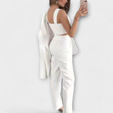 Conjunto de Blazer de 3 Peças feminino