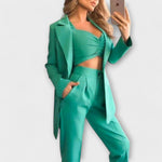 Conjunto de Blazer de 3 Peças feminino
