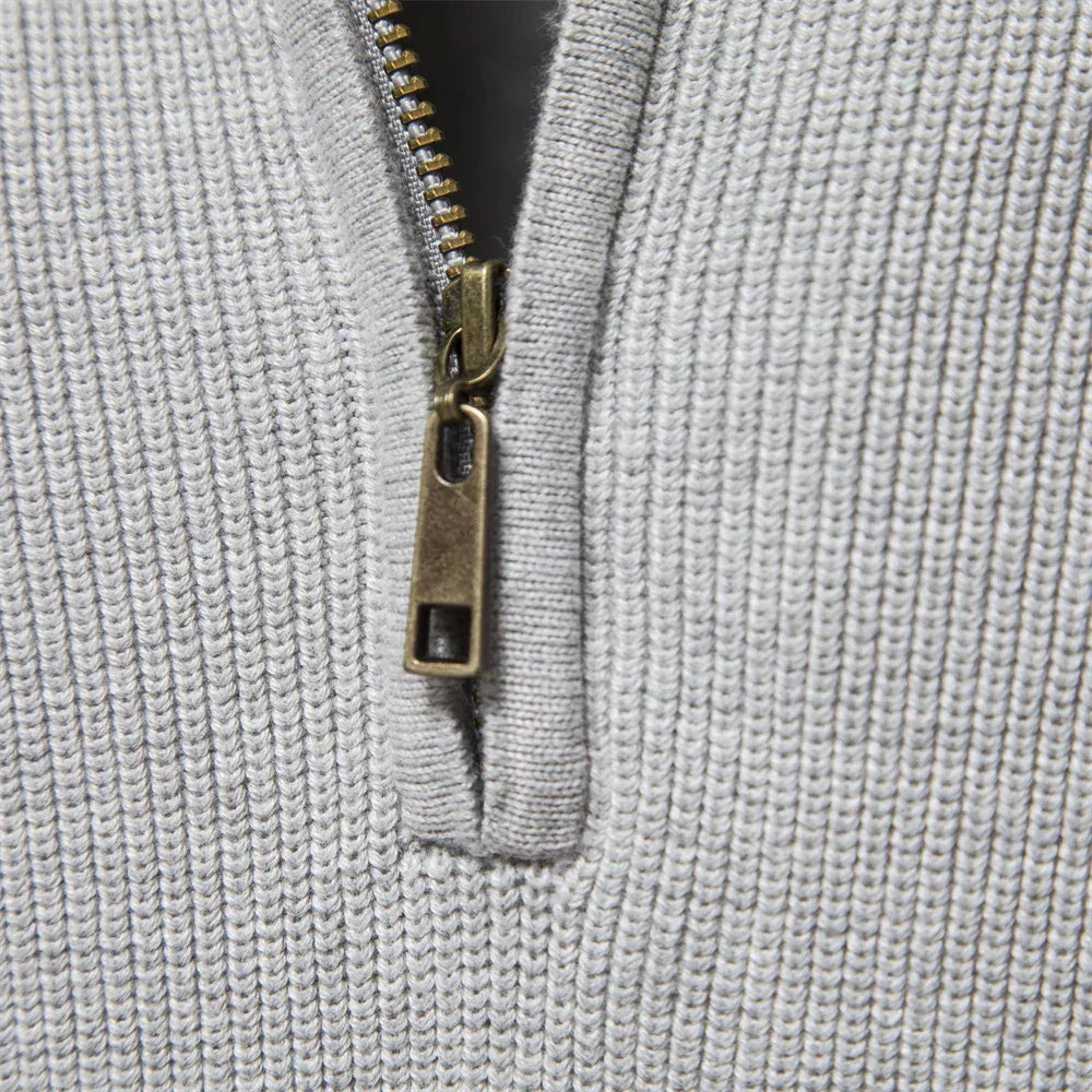 Pullover de Meio Zíper - Respirável masculino