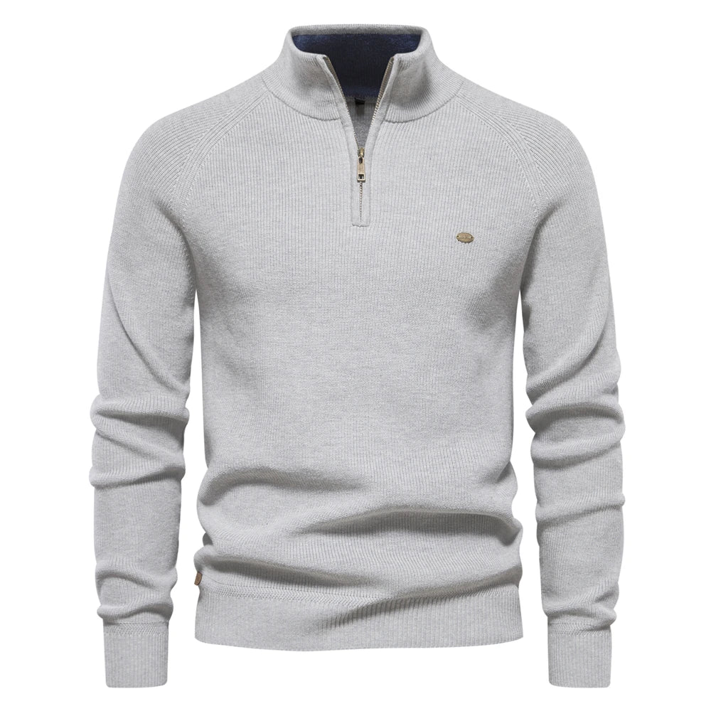 Pullover de Meio Zíper - Respirável masculino