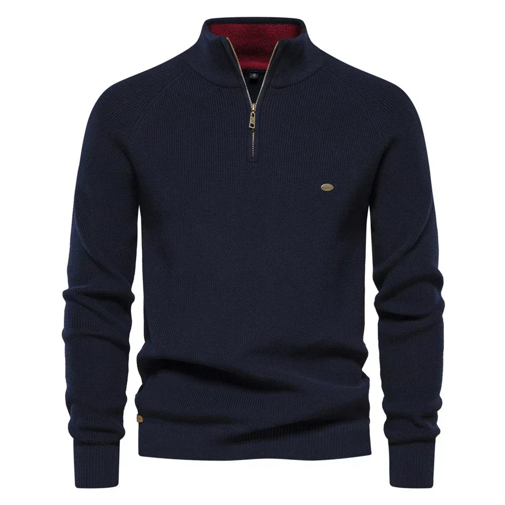 Pullover de Meio Zíper - Respirável masculino
