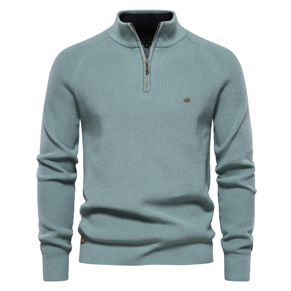 Pullover de Meio Zíper - Respirável masculino