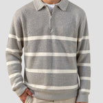Constantino - Sweater Meio Zíper Listrado masculino