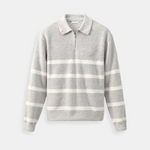 Constantino - Sweater Meio Zíper Listrado masculino