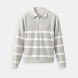 Constantino - Sweater Meio Zíper Listrado masculino