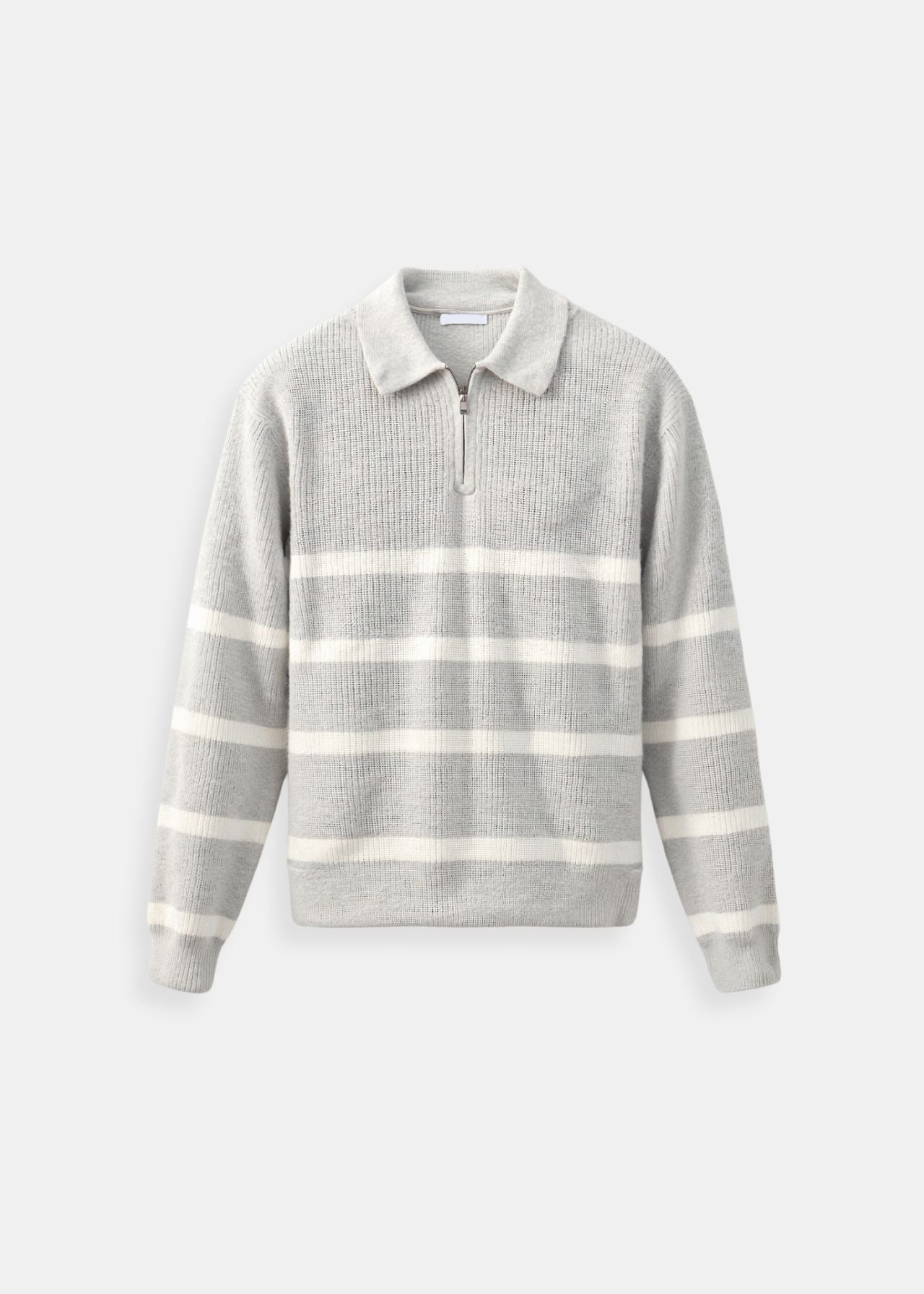 Constantino - Sweater Meio Zíper Listrado masculino