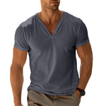 Camisa Henley - Corte Ajustado Movimento masculino