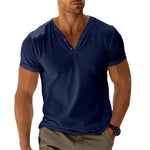 Camisa Henley - Corte Ajustado Movimento masculino