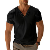 Camisa Henley - Corte Ajustado Movimento masculino