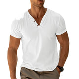 Camisa Henley - Corte Ajustado Movimento masculino