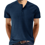 Camisa Henley - Abertura de Botões masculino
