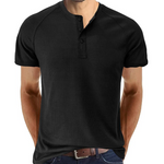 Camisa Henley - Abertura de Botões masculino