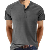 Camisa Henley - Abertura de Botões masculino