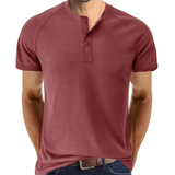 Camisa Henley - Abertura de Botões masculino